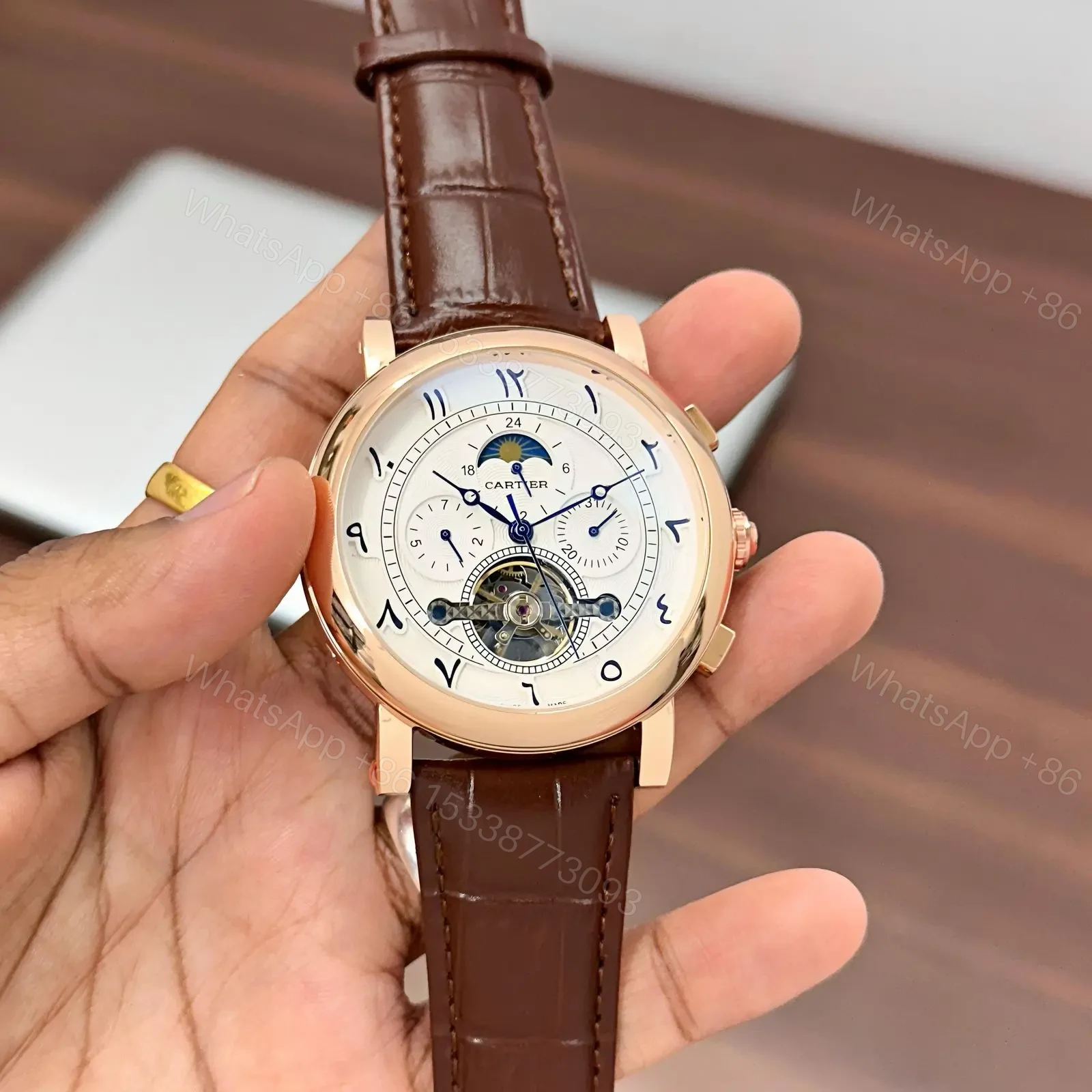 View 3 of Cartier Open Heart Tourbillon