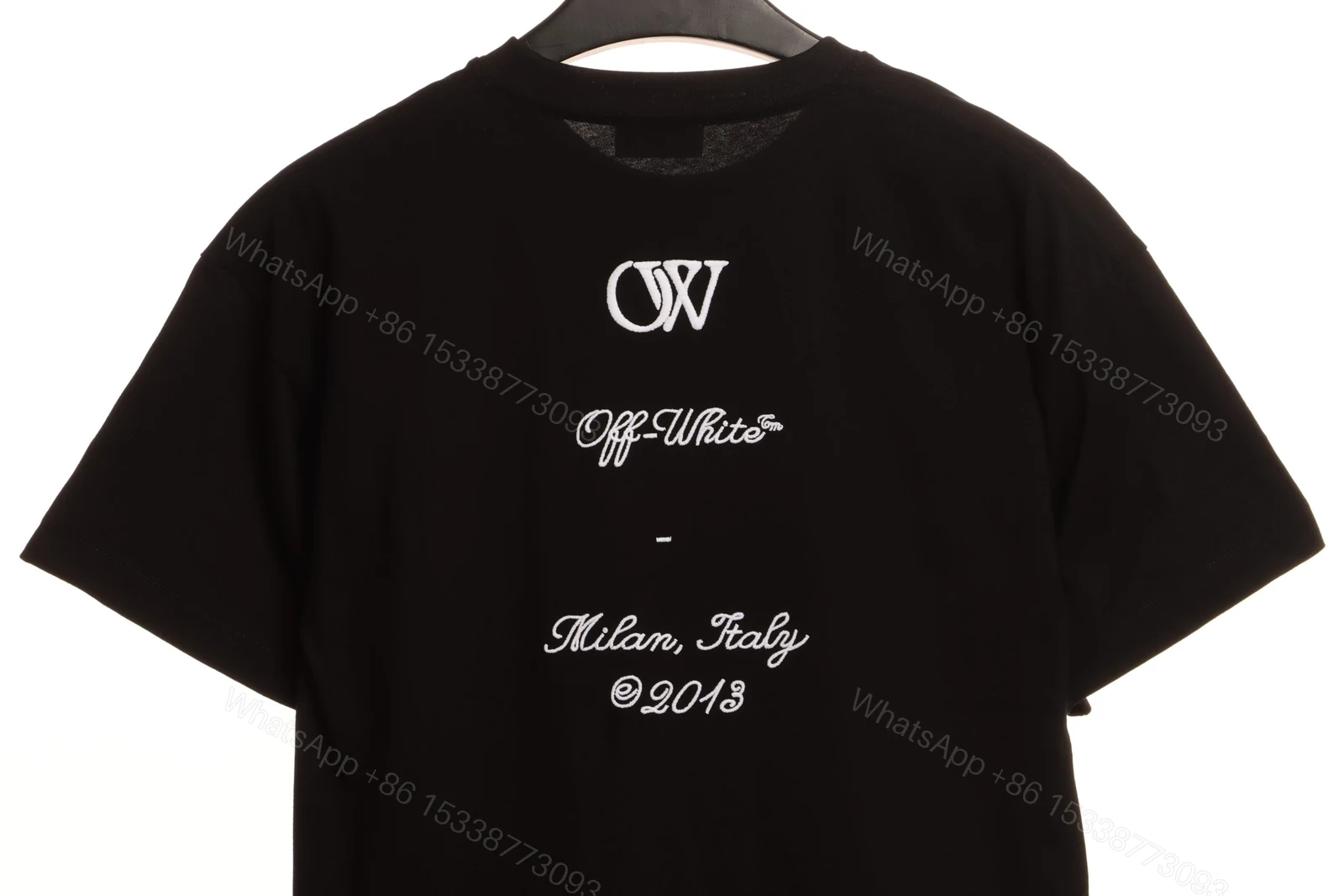 View 5 of Off-White 23 Digit Logo Black White T-Shirt