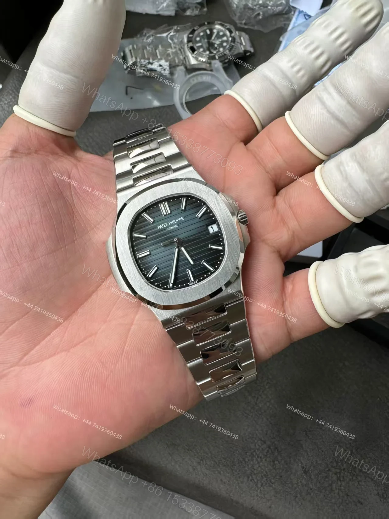 View 5 of Patek Philippe Super Clone Nautilus 5711 Blue Dial 40MM