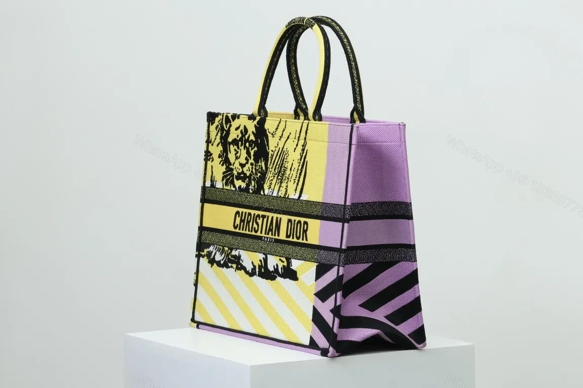 View 8 of Multicolor Graphic Tote: Bold Art, Everyday Luxury Tote