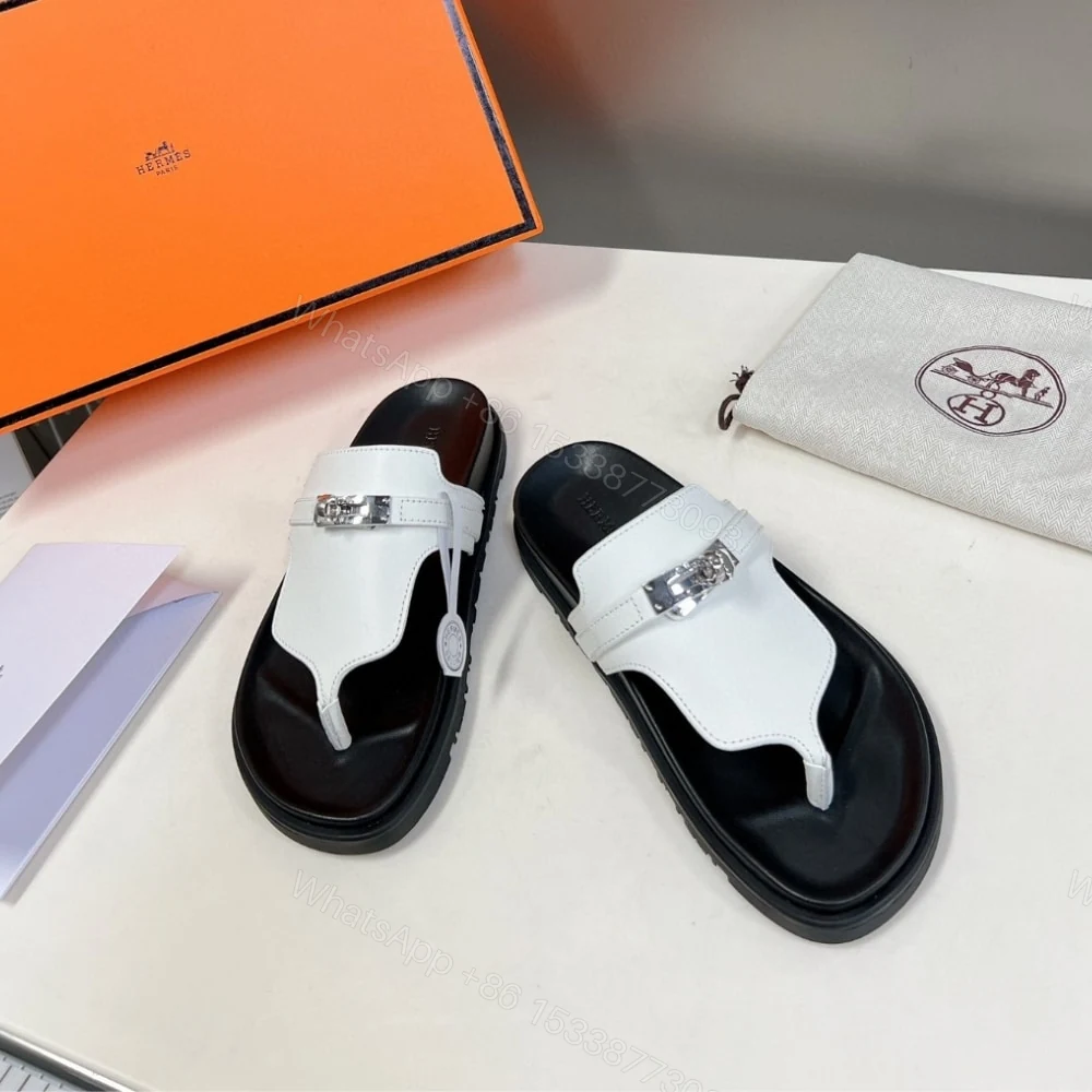 View 3 of HERMES EMPIRE SANDAL BLANC H221074Z 90350