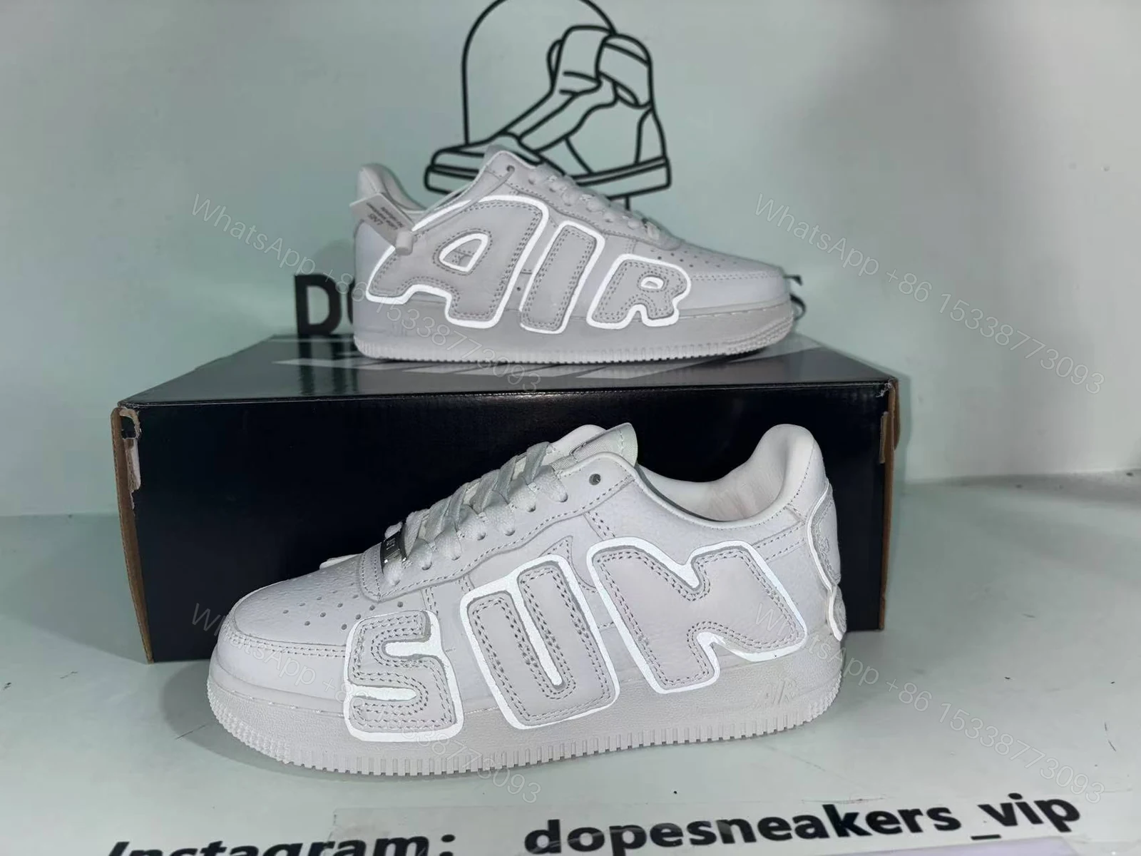 View 11 of CPFM x Nike Air Force 1 White DD7050-100