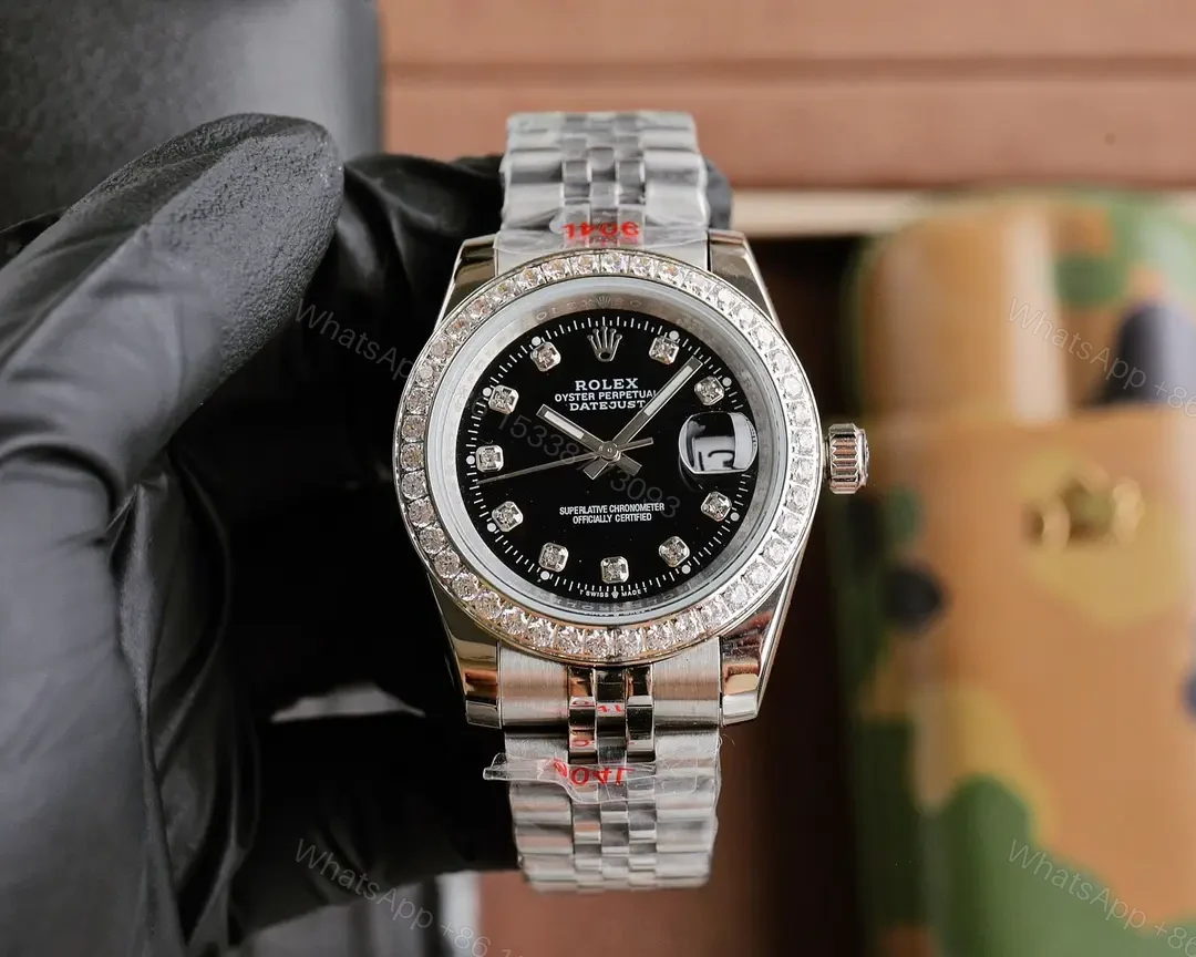View 9 of Best Rolex Datejust 36 Diamond replica 36MM Jubilee Bracelet Edition RG-DATEJUST36-DIAMOND-JUBILEE-SILVER