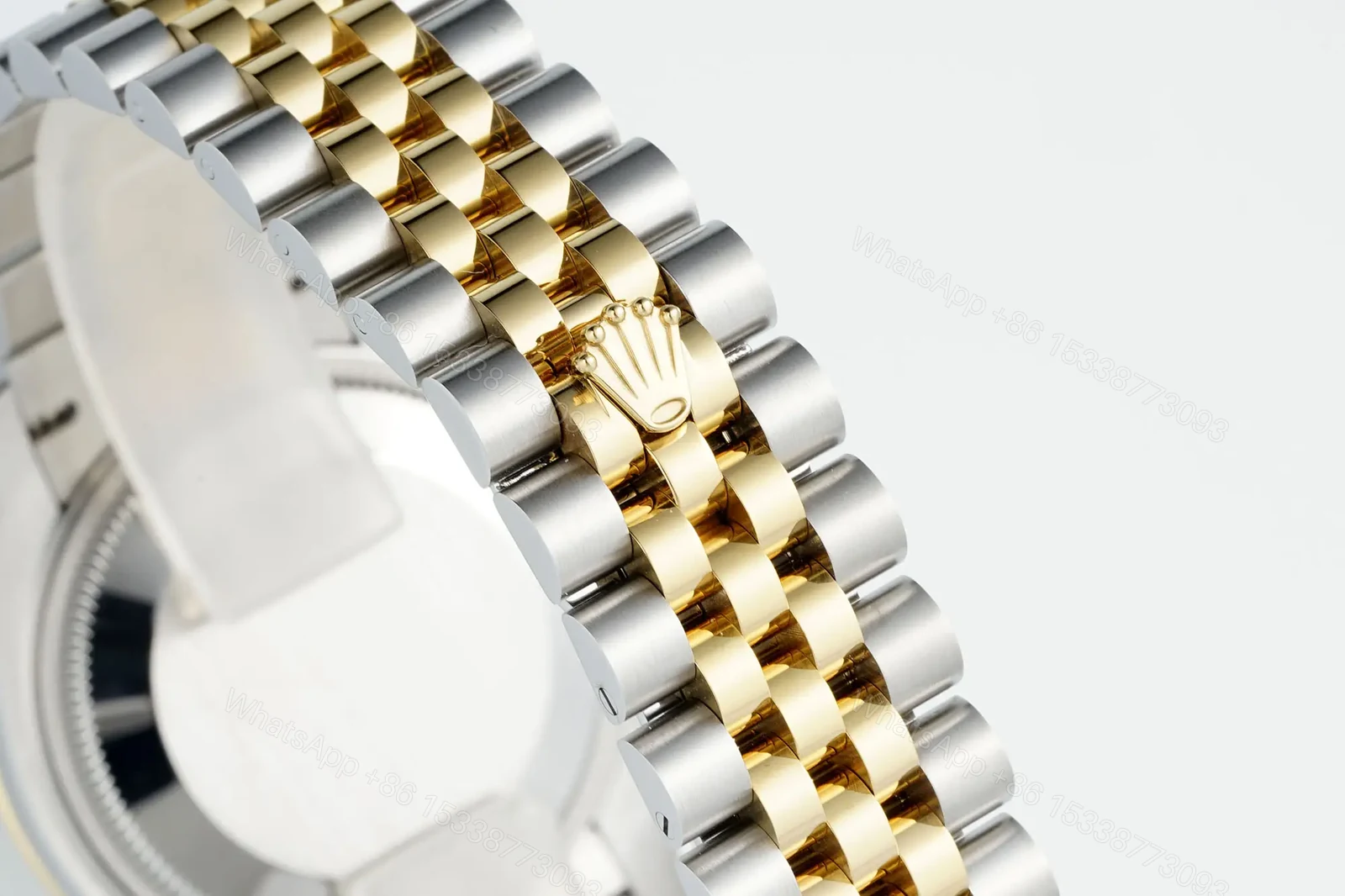 View 9 of Rolex Datejust Diamond Olive Green Dial Yellow Gold Diamond Bezel 36mm RLX-DJ-DIA-OLV36