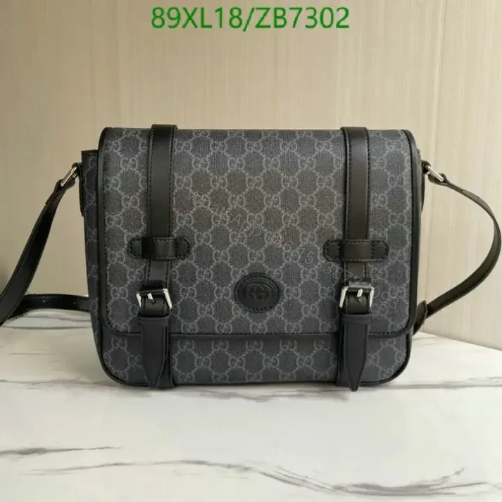 View 8 of GG Messenger Gucci Beige Bag AAAA Replica ZB73022