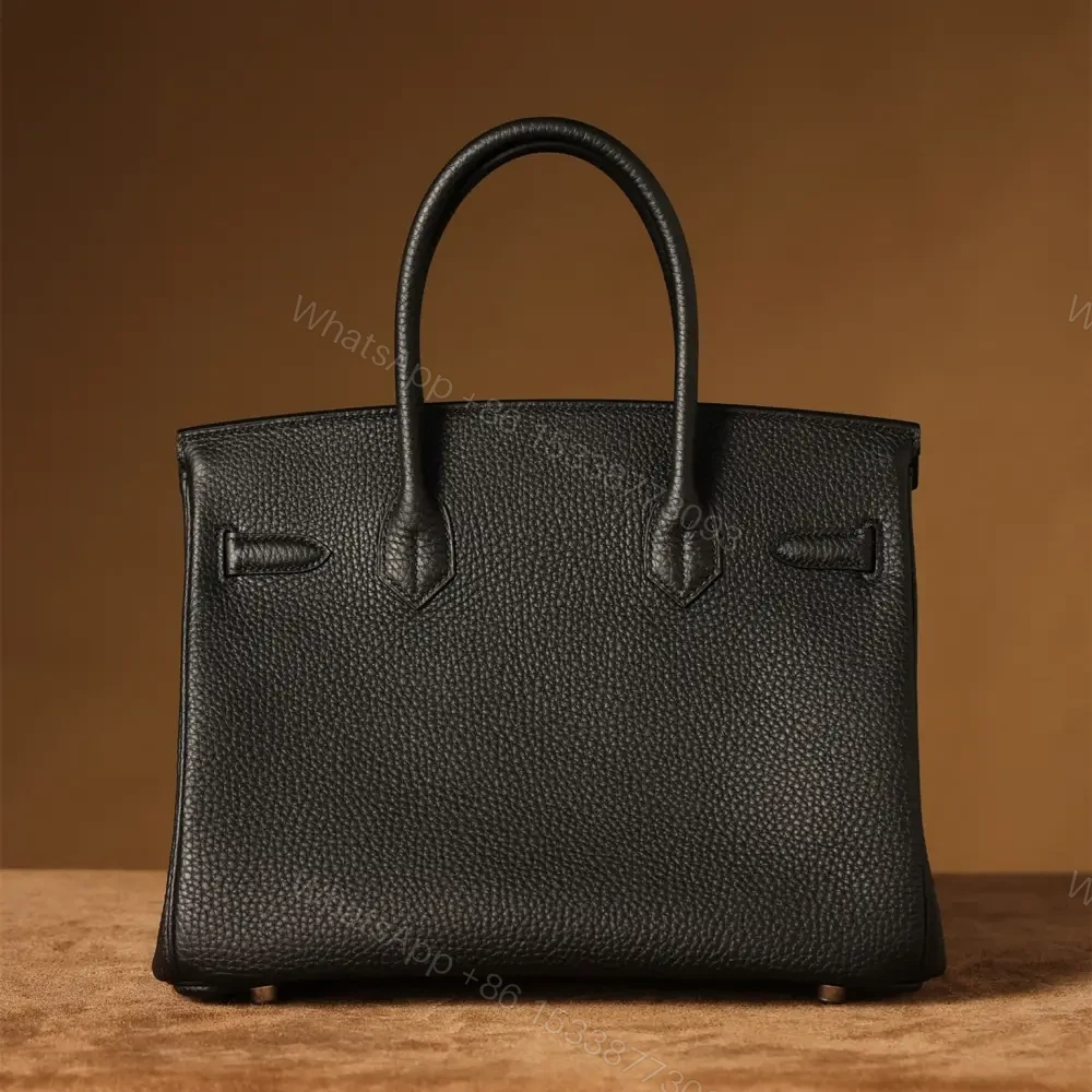 View 2 of 高仿Hermes*Birkin30黑色銀扣免檢版