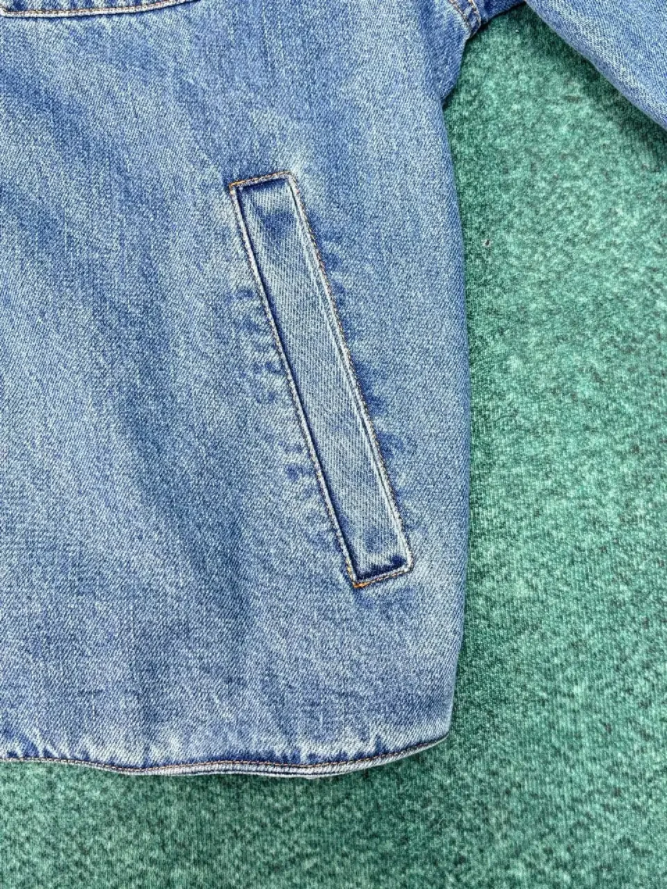 View 5 of Denim Jacket: Dior-Inspired Edge, Durable Comfort