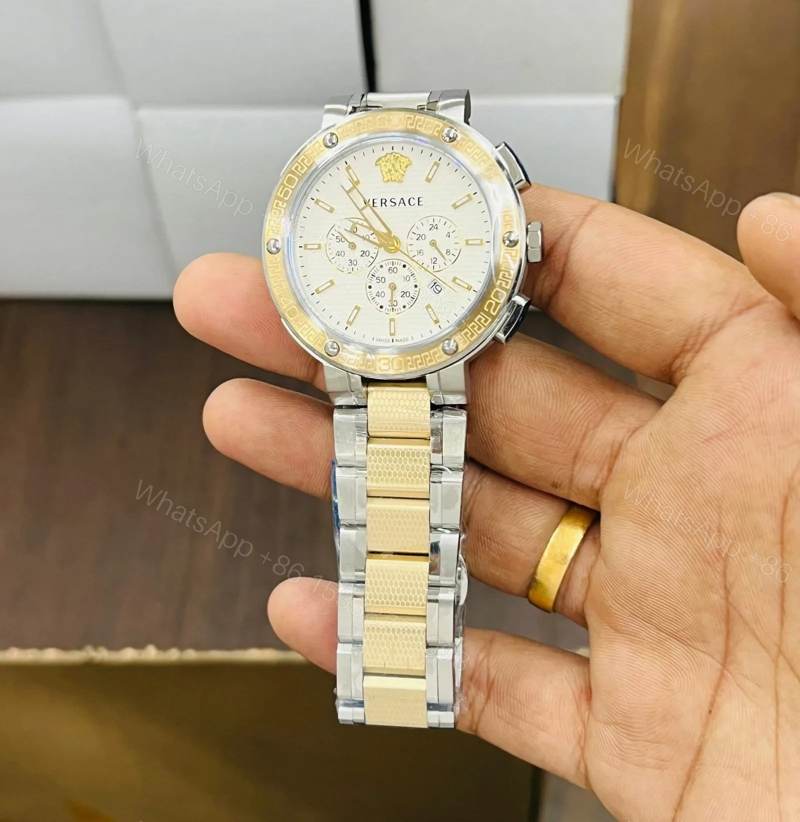 View 3 of Versace Greca Dome Chrono
