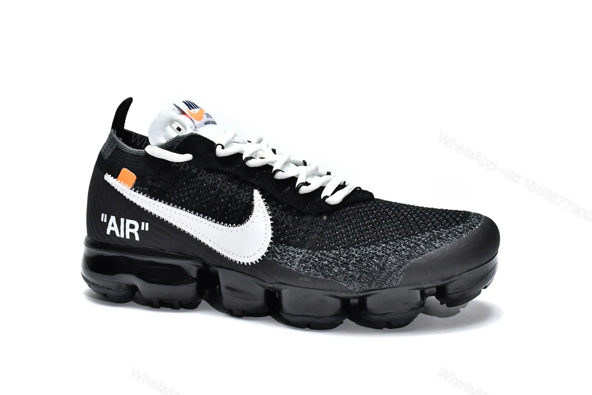 View 2 of OFF White x Nike Air VaporMax Black White