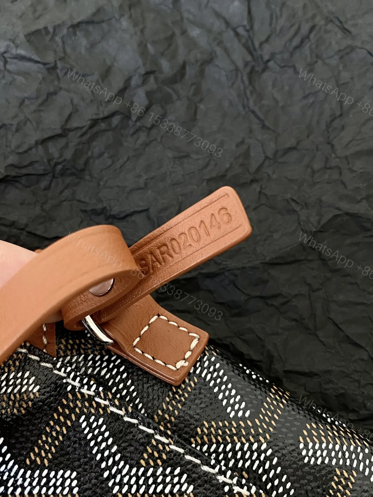 View 4 of GOYARD Goyardine Artois PM Black Gold 1659542