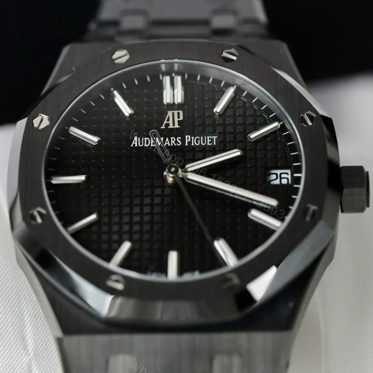 View 4 of Replica AP Royal Oak Black Ceramic 41mm