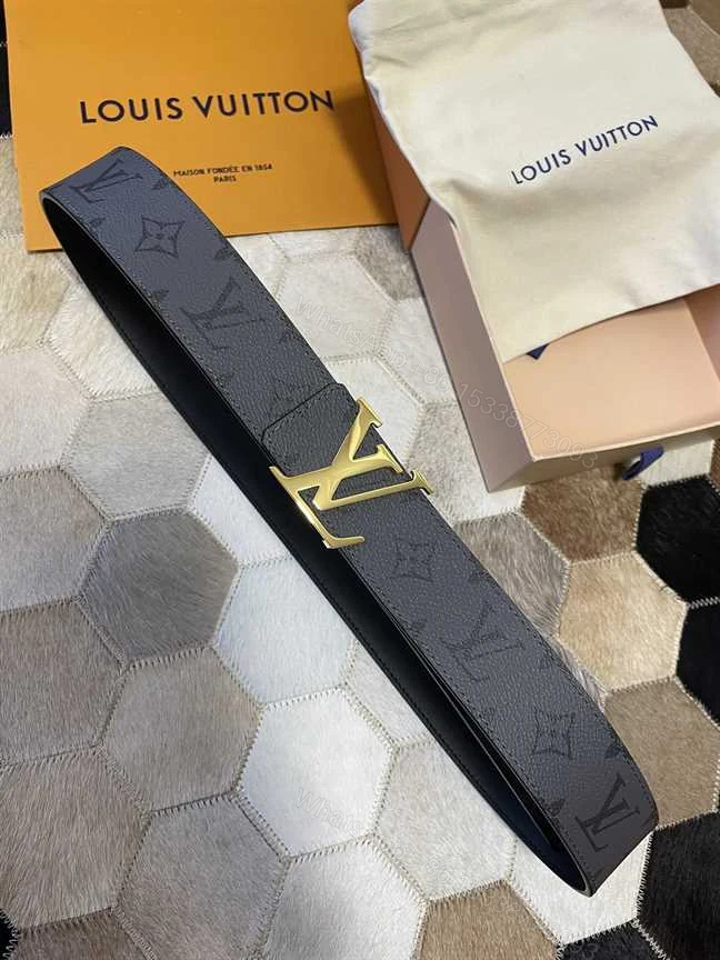 View 7 of LOUIS VUITTON 3 STEPS 40MM REVERSIBLE BELT – B169