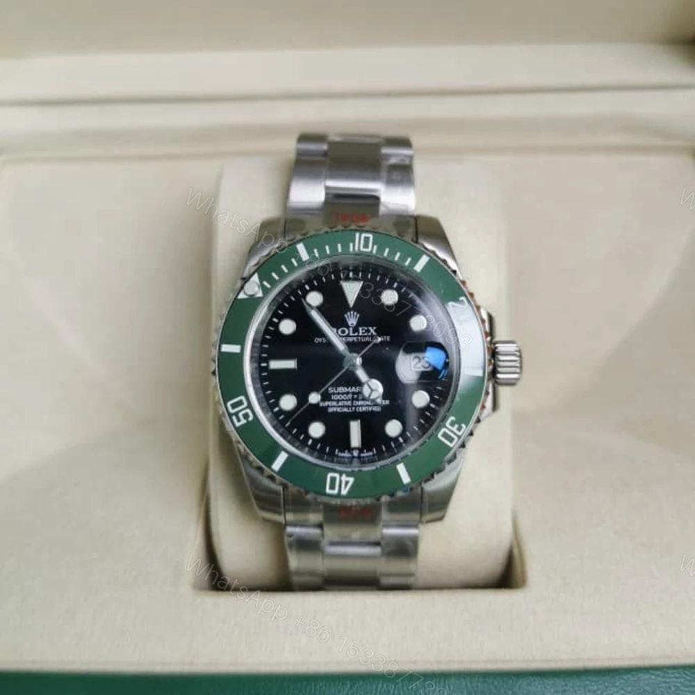 View 3 of Rolex Submariner Date Green Oystersteel 41Mm