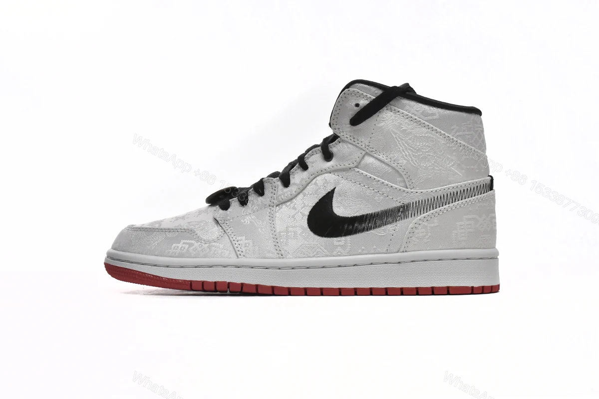 View 10 of Air Jordan 1 Mid SE Fearless Edison Chen CLOT CU2804-100