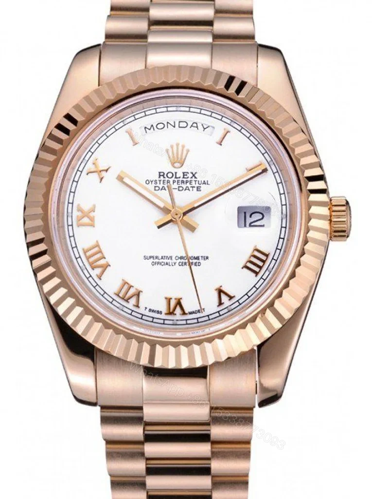 Replica Rolex Day-Date White Dial 622546 40 mm — view 1