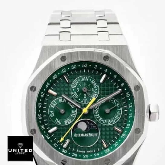 View 5 of Audemars Piguet Royal Oak Perpetual Calendar 26574ST.OO.26606ST.03 Replica