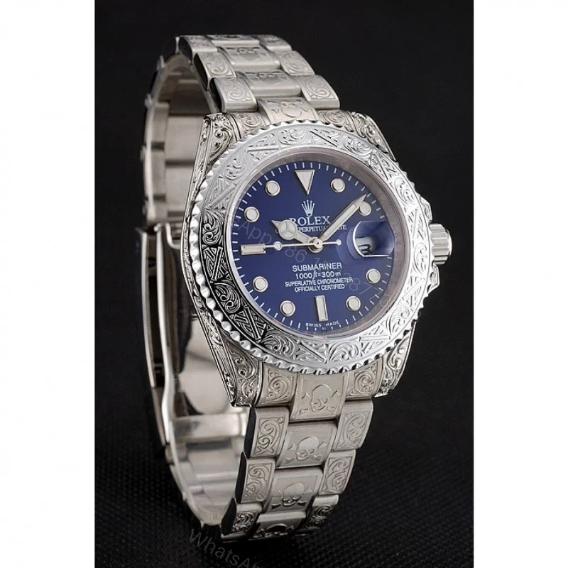 View 3 of Superclone Rolex Submariner Blue Dial 1454094