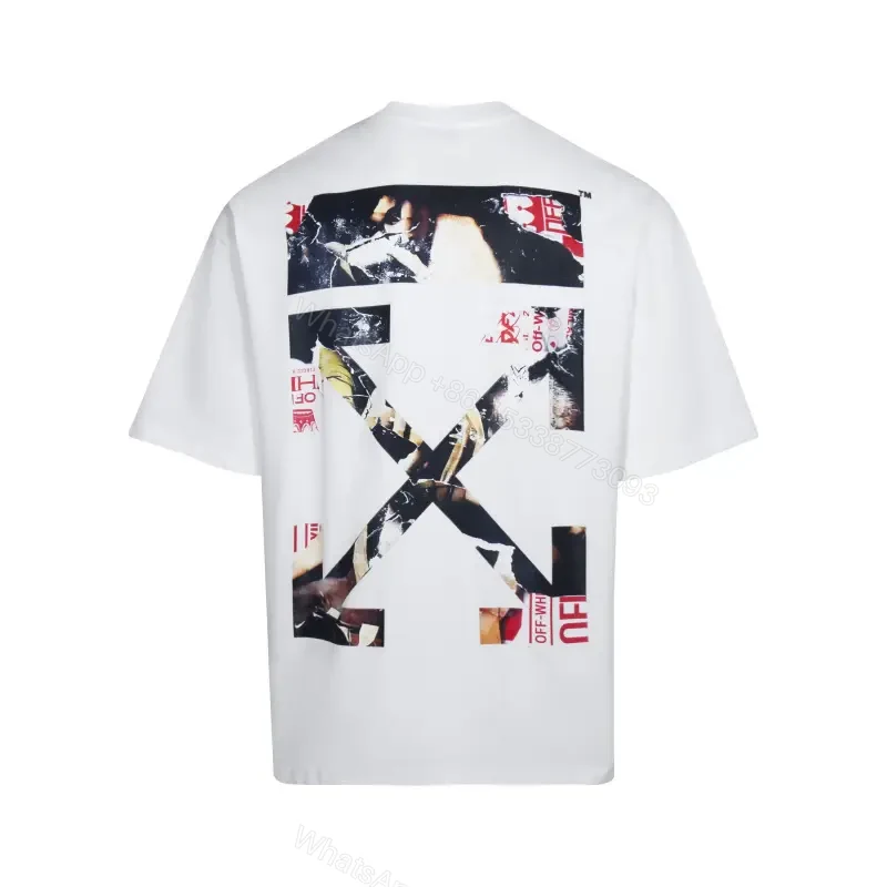 View 9 of Minimalist White Cotton Tee - Subtle Logo, Modern Luxe