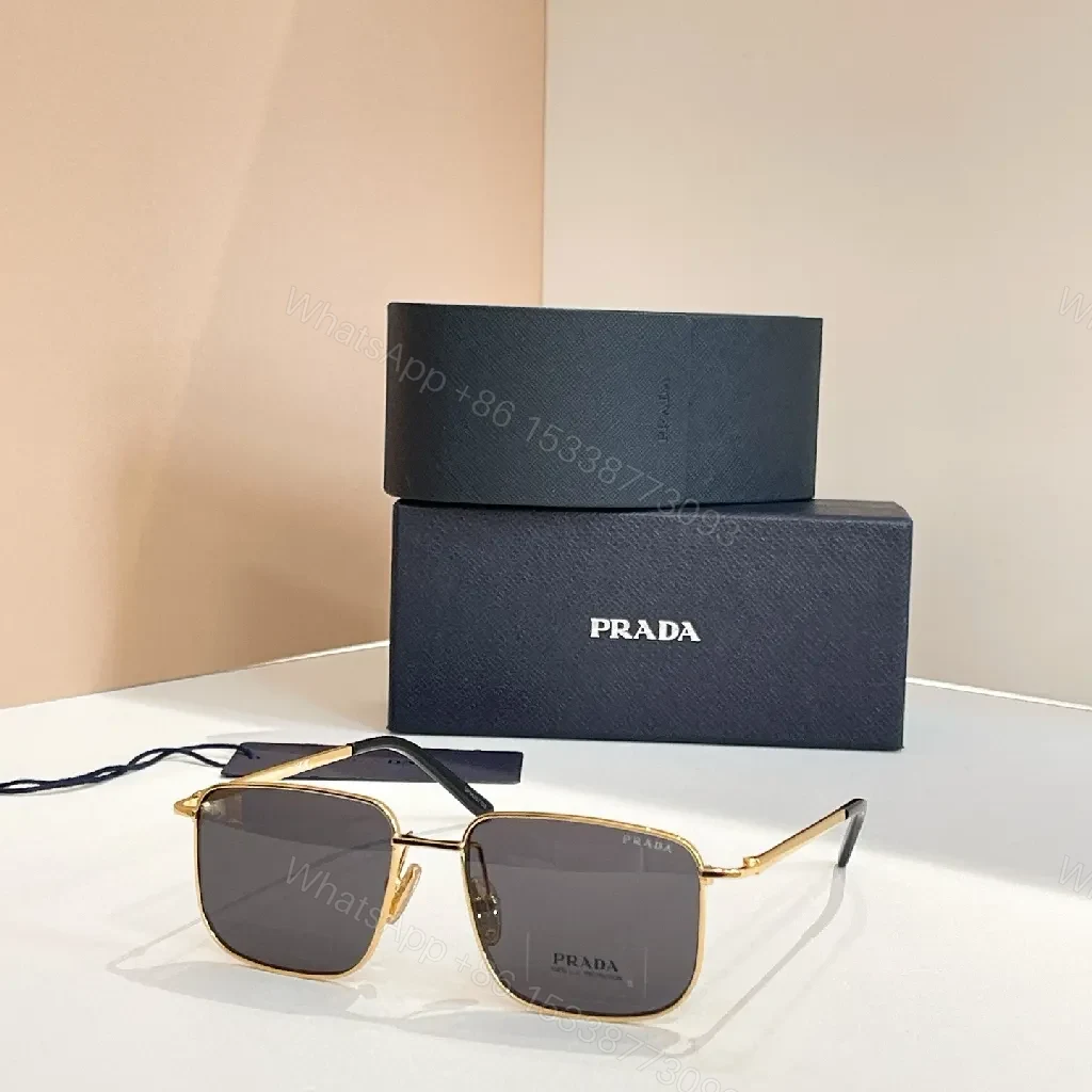 View 3 of Gold-Accent Gradient Lens Sunglasses, Modern Luxe, All-Day Comfort