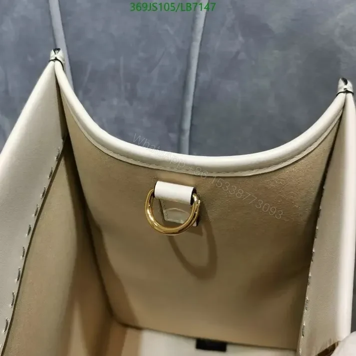 View 13 of Fendi Sunshine Brown Large Leather Shopper Bag Mirror LB7147