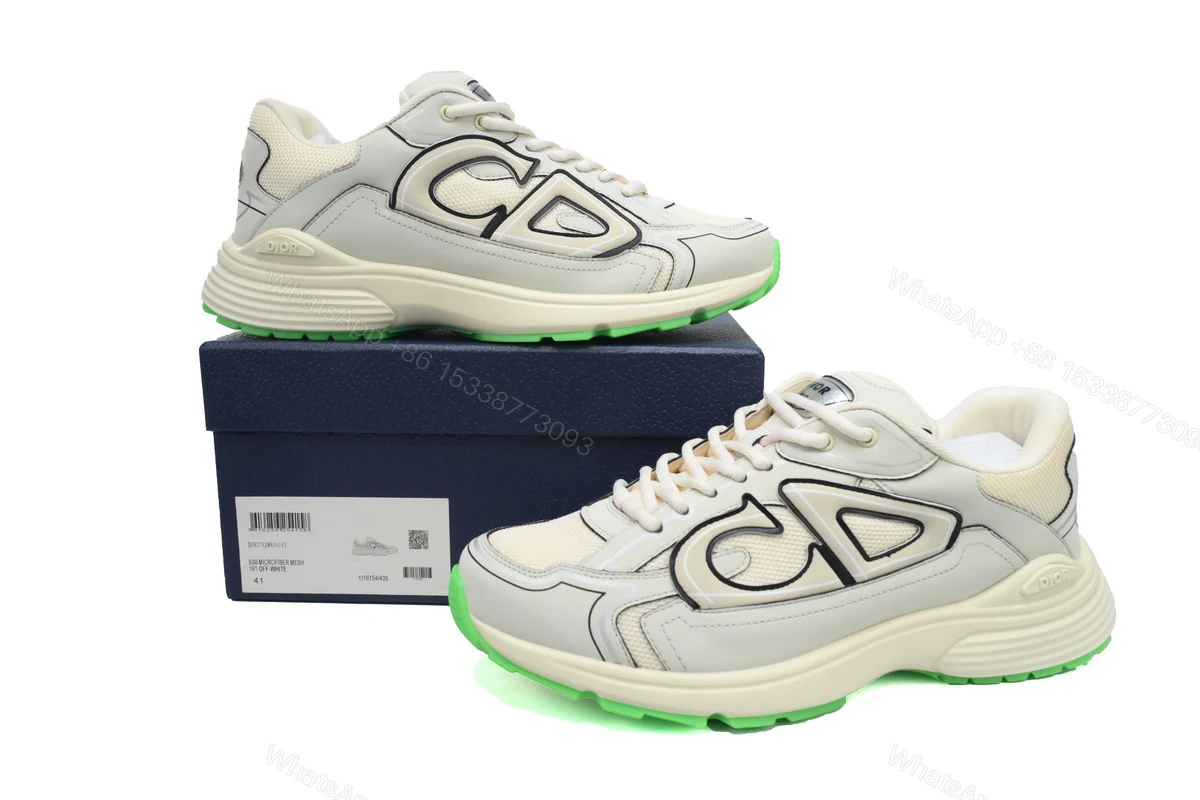 View 7 of Dior B30 Reflective CD30 - Cream Green 3SN279ZRD-H166