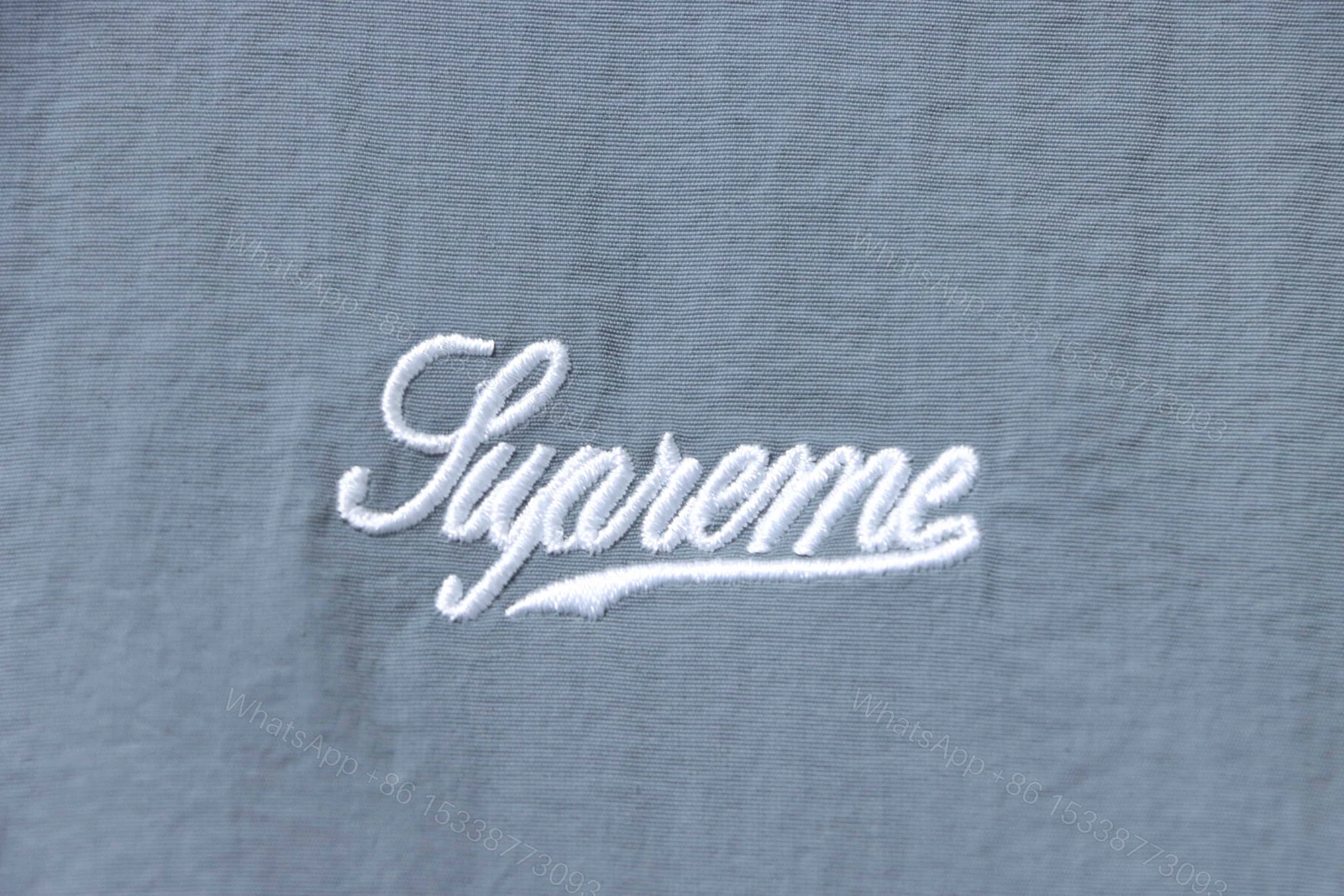 View 5 of Supreme 25FW Contrast Piping Track Jacket gray