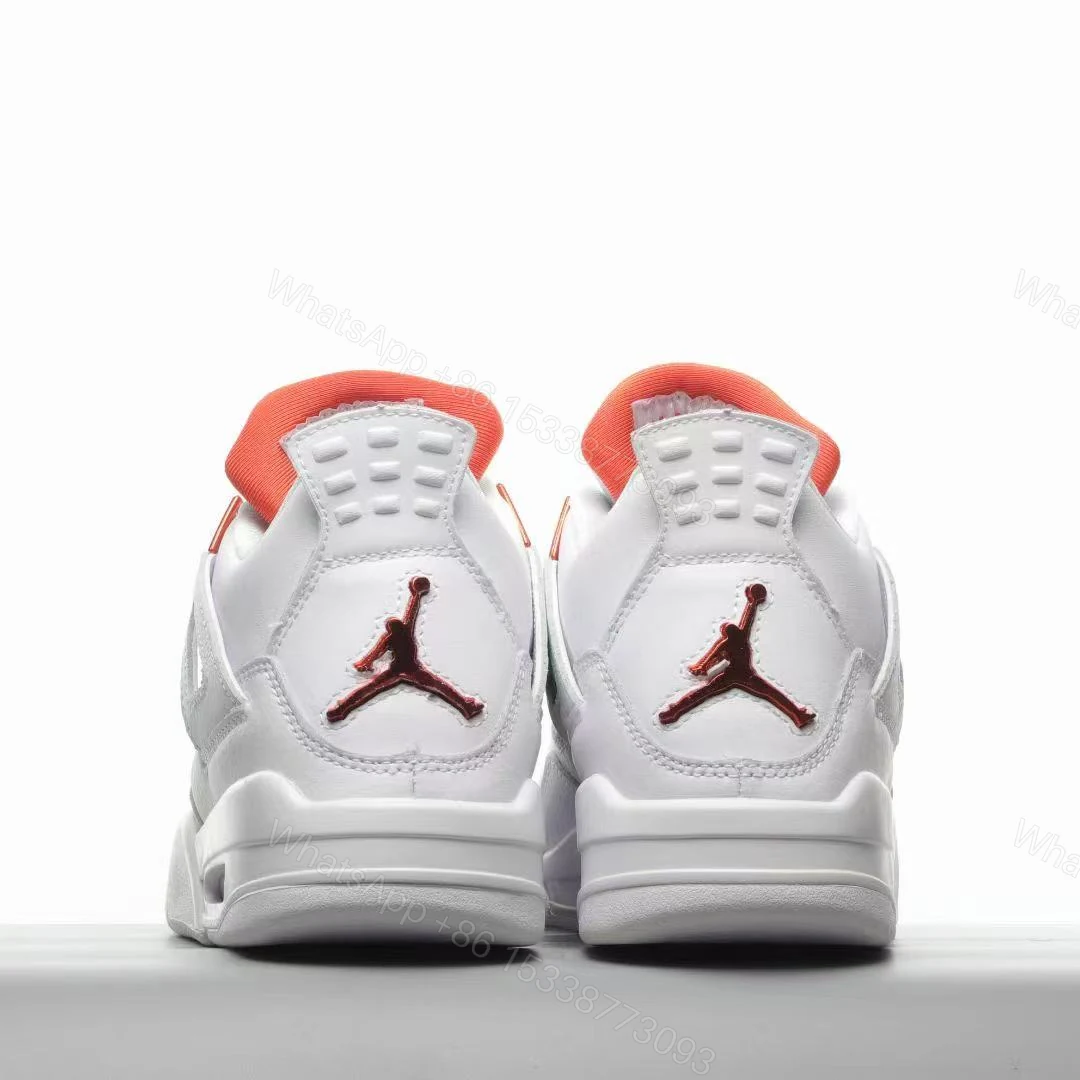 View 8 of Air Jordan 4 Retro Metallic Orange