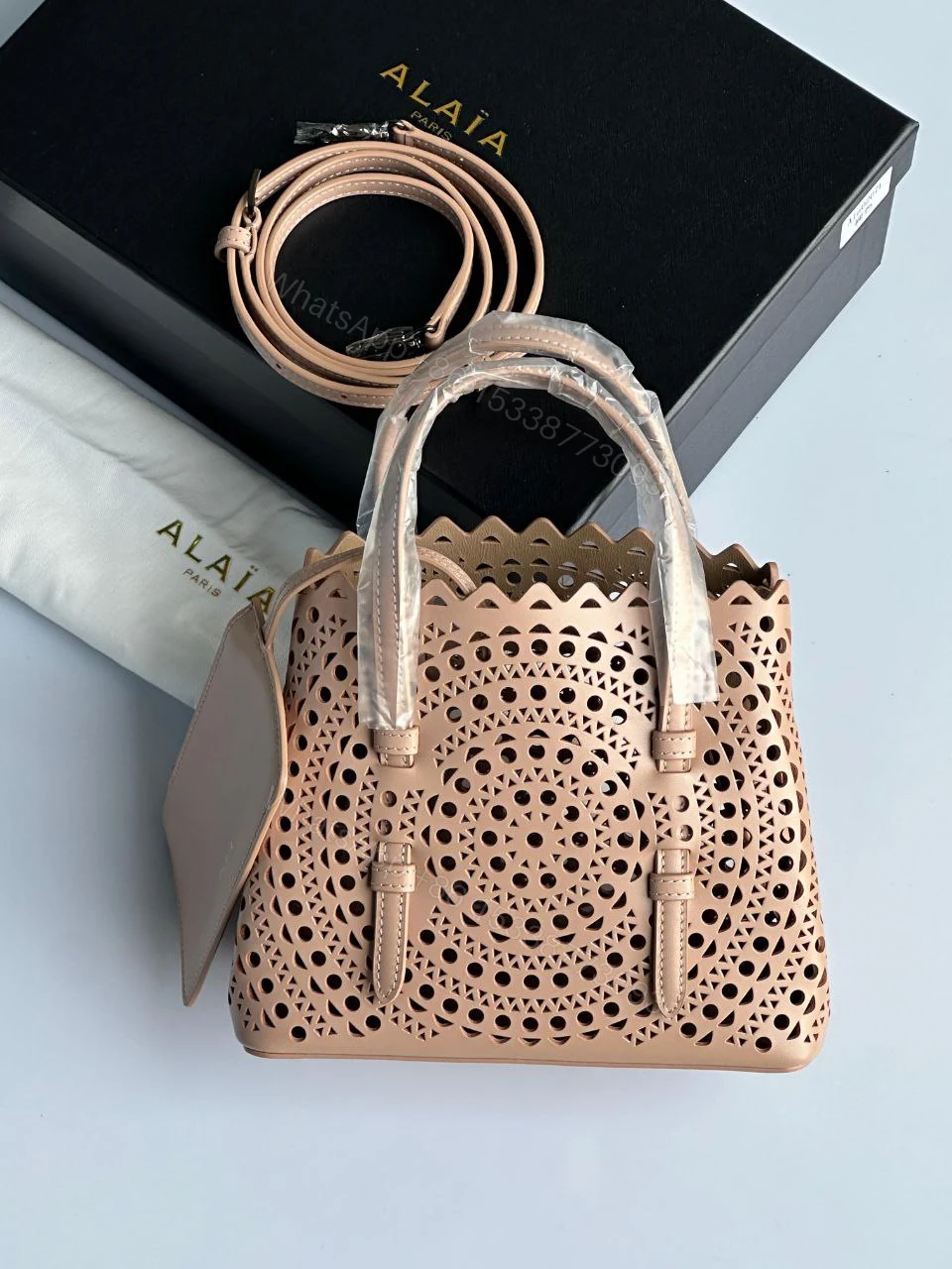 View 2 of MINA 20 BAG IN VIENNE CALFSKIN