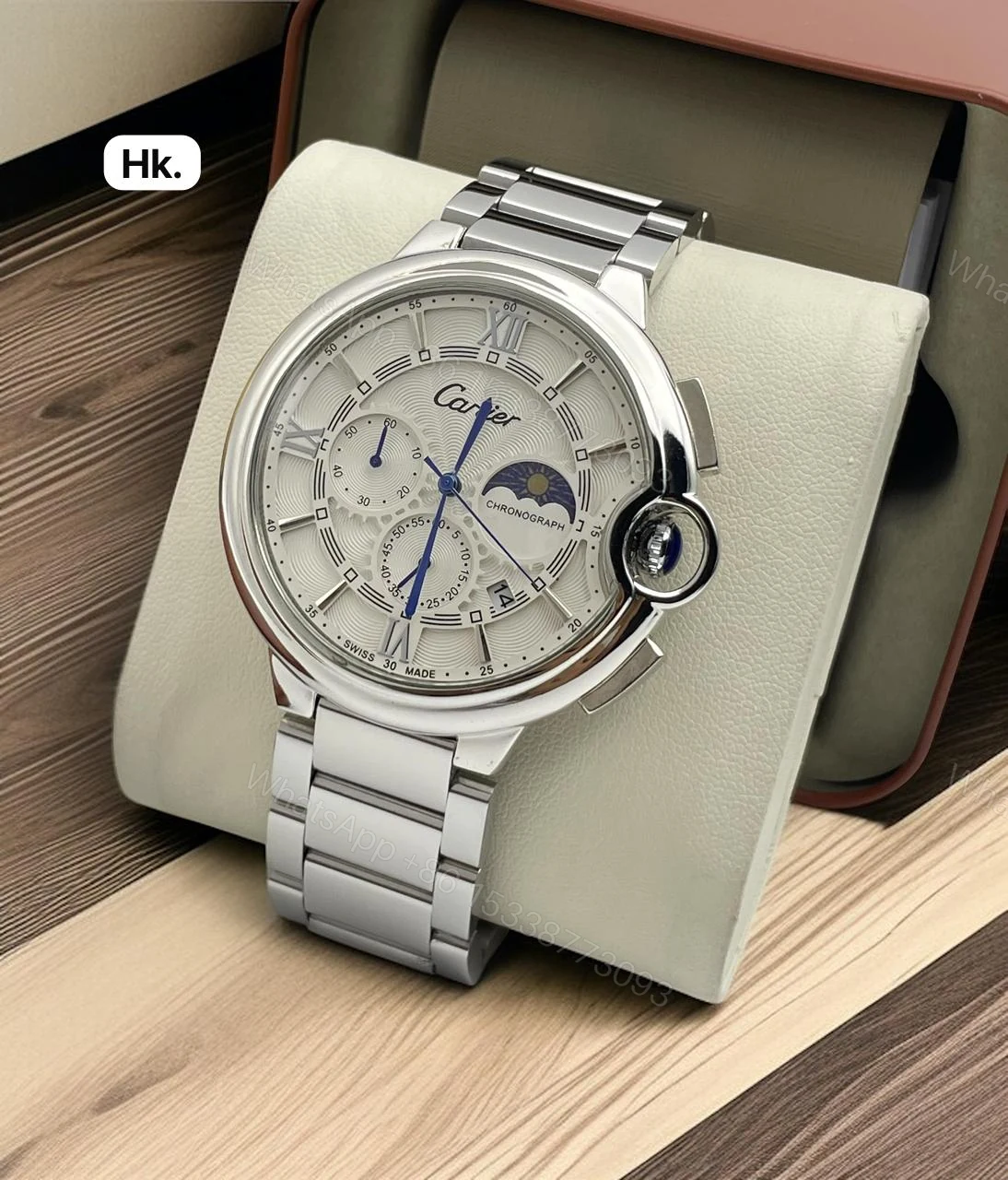 View 2 of FIRST COPY Cartier for Men 7AA Premium Only