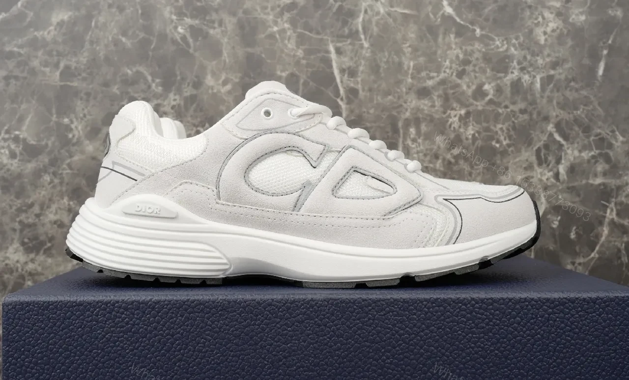 View 7 of White Leather-Blend High-Top Sneakers: Luxury Everyday Comfort