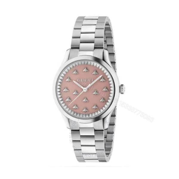 Gucci G Timeless Automatic Pink Dial 38Mm — view 1