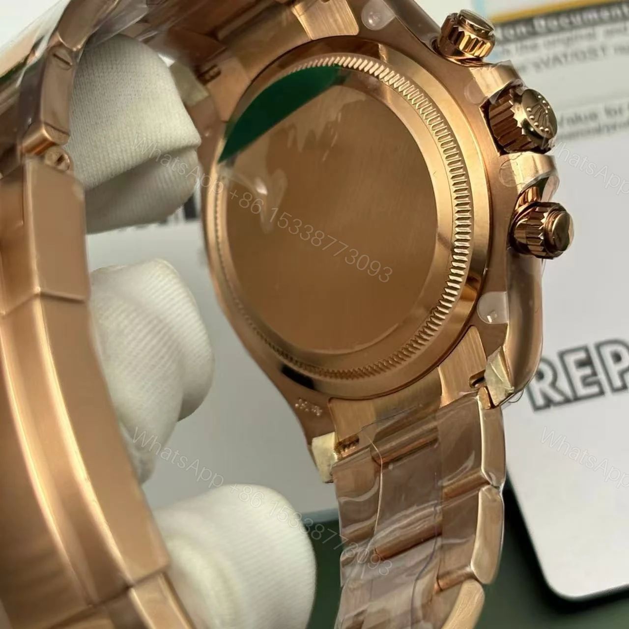 View 7 of Superclone Rolex Daytona 40 mm 126505 Bright Chocolate Dial
