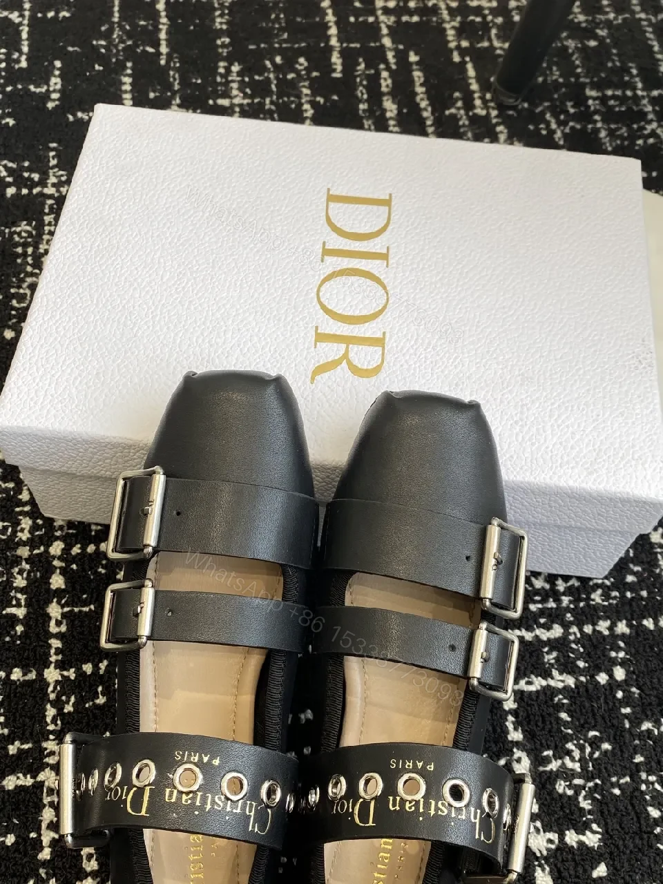 View 8 of Bold Straps Leather Mules: High-Impact, Dior-Inspired Luxury