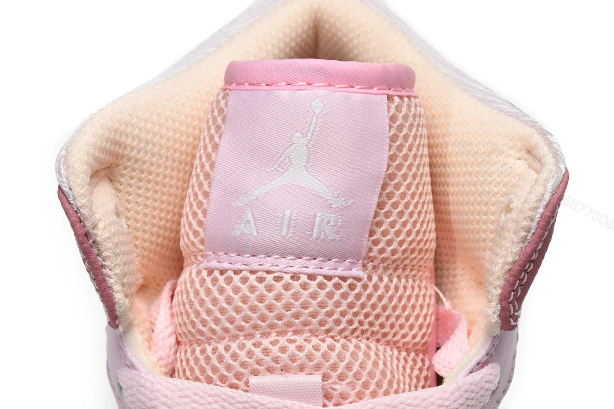 View 5 of Air Jordan 1 Mid Digital Pink (W) CW5379-600