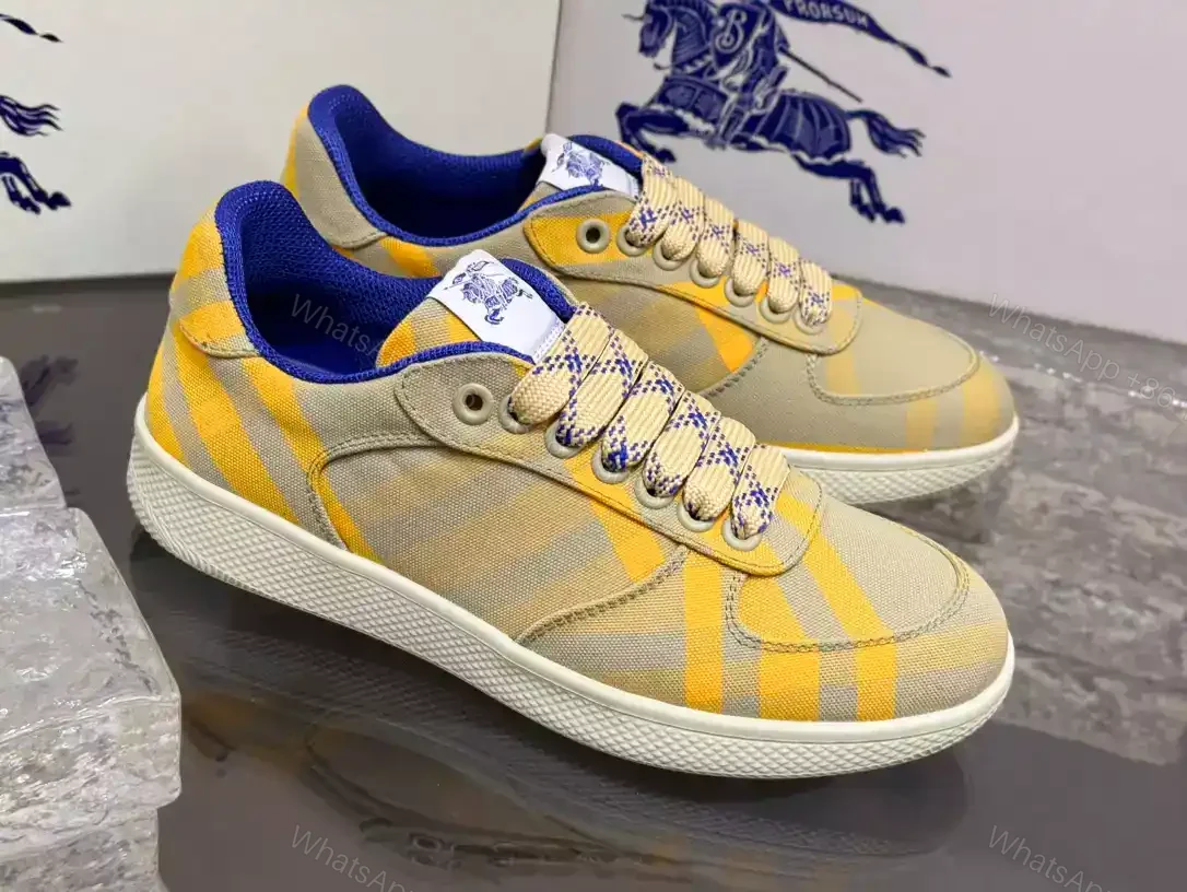 View 5 of BURBERRY TERRACE CHECK SNEAKERS – BBR104