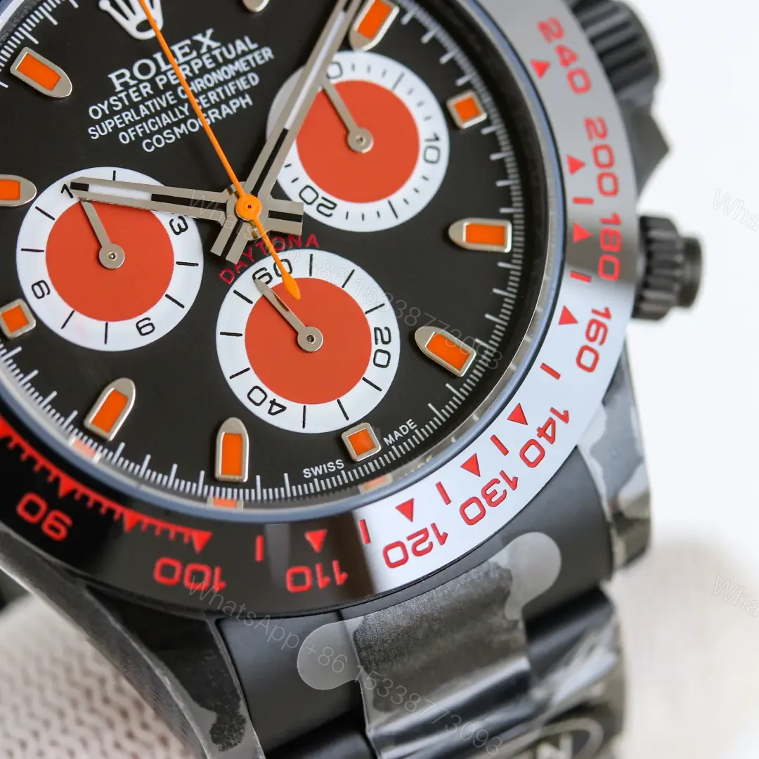 View 5 of Rolex Daytona Red Ferrari DLC Black Dial 40mm ROLEX-DAYTONA-RED-DLC-40
