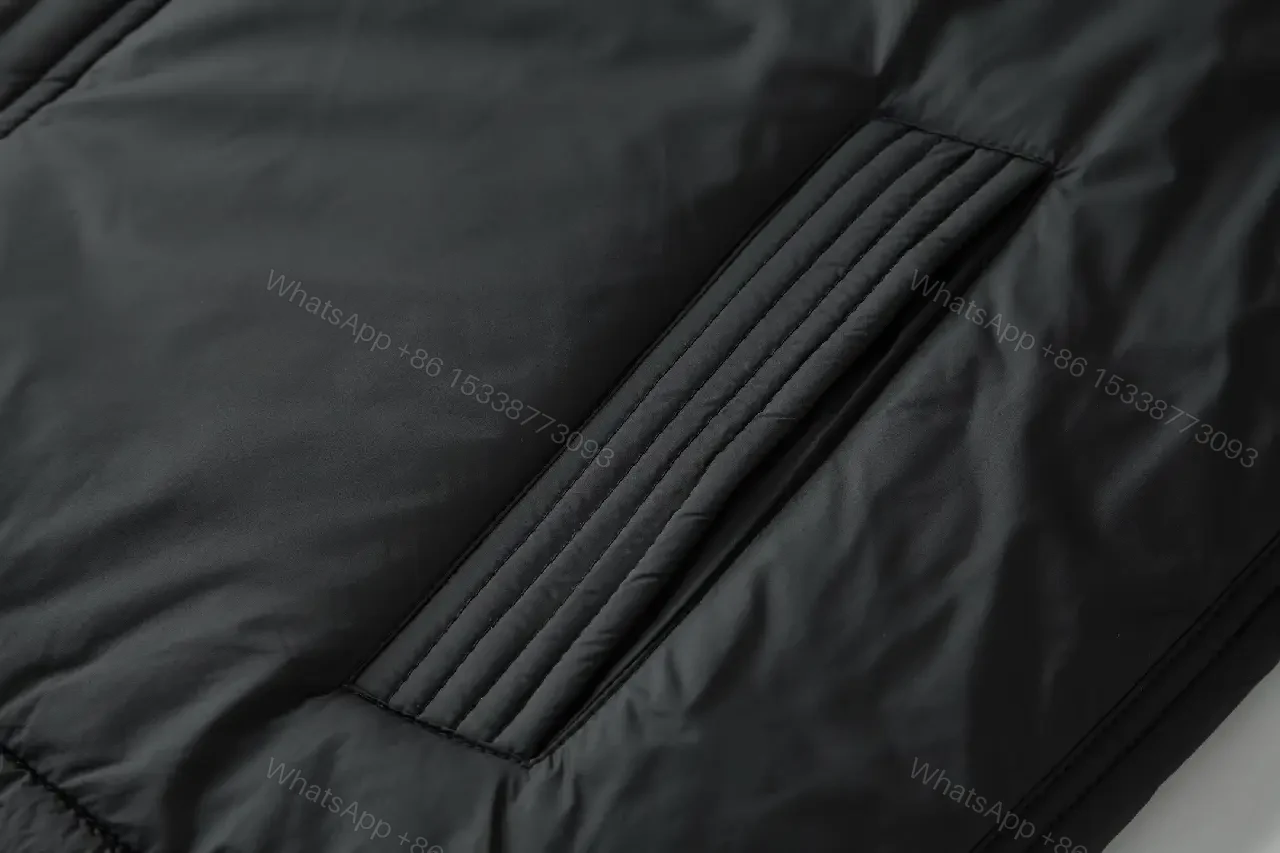 View 8 of Premium Puff Jacket: Textured Panels, Sleek Minimalist Comfort