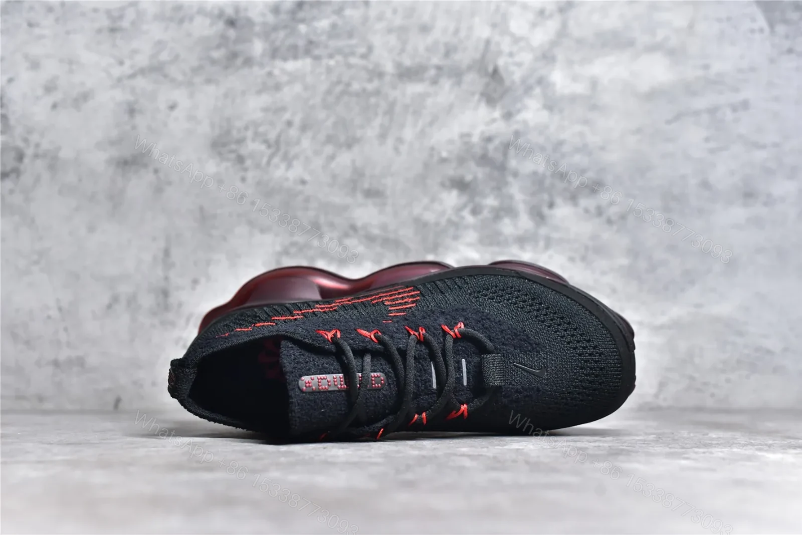 View 6 of Nike Air Max Scorpion FK Black University Red Reps