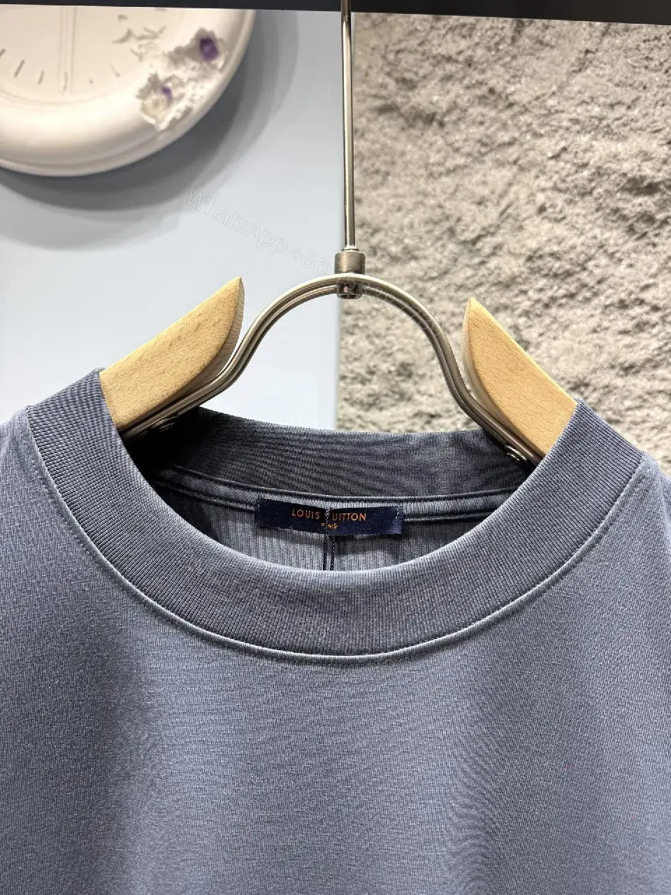 View 9 of Relaxed Graphite Tee Dress — Oversized, Luxe Streetwear