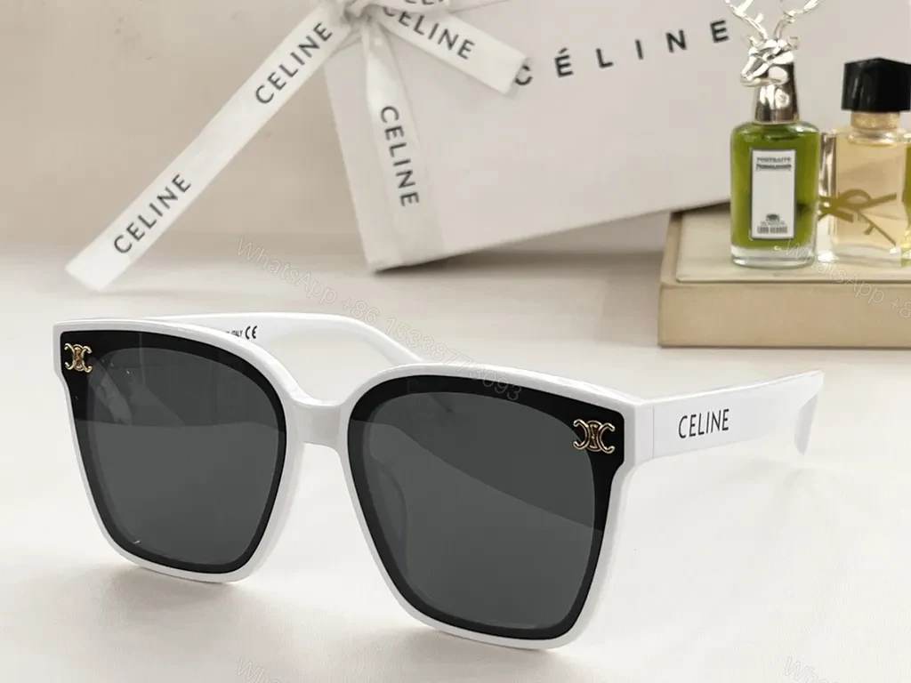 View 8 of Bold Square Black Acetate Sunglasses â€” Designer-Inspired Luxury