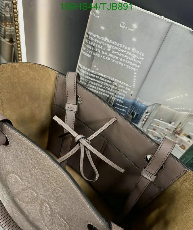 View 18 of Loewe Small Anagram Tote in Brown Classic Cowhide 011830