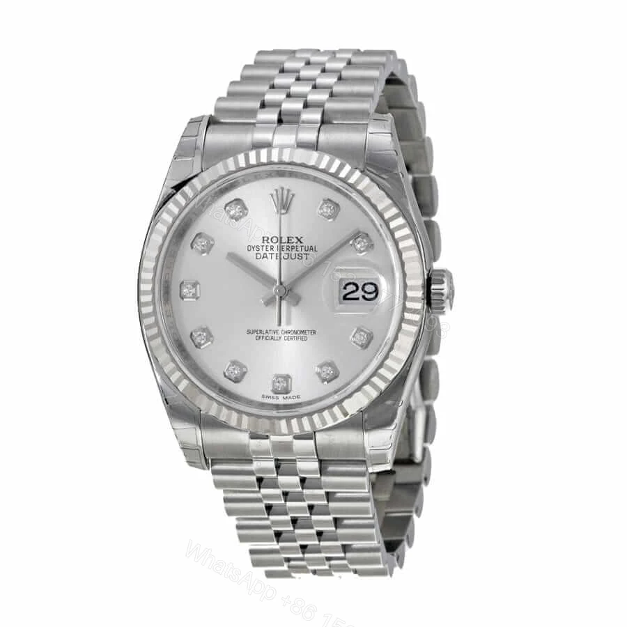 View 2 of Rolex Datejust 116234-0084 Silver Dial Super Clone