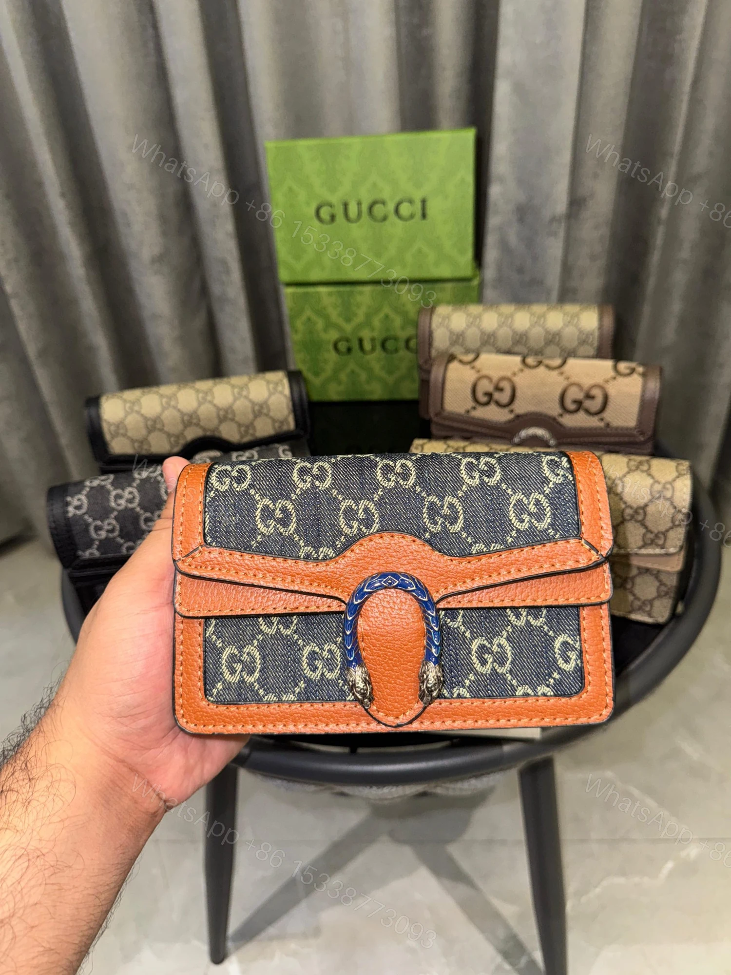 View 4 of FIRST COPY Gucci Dionysus Mini Bag