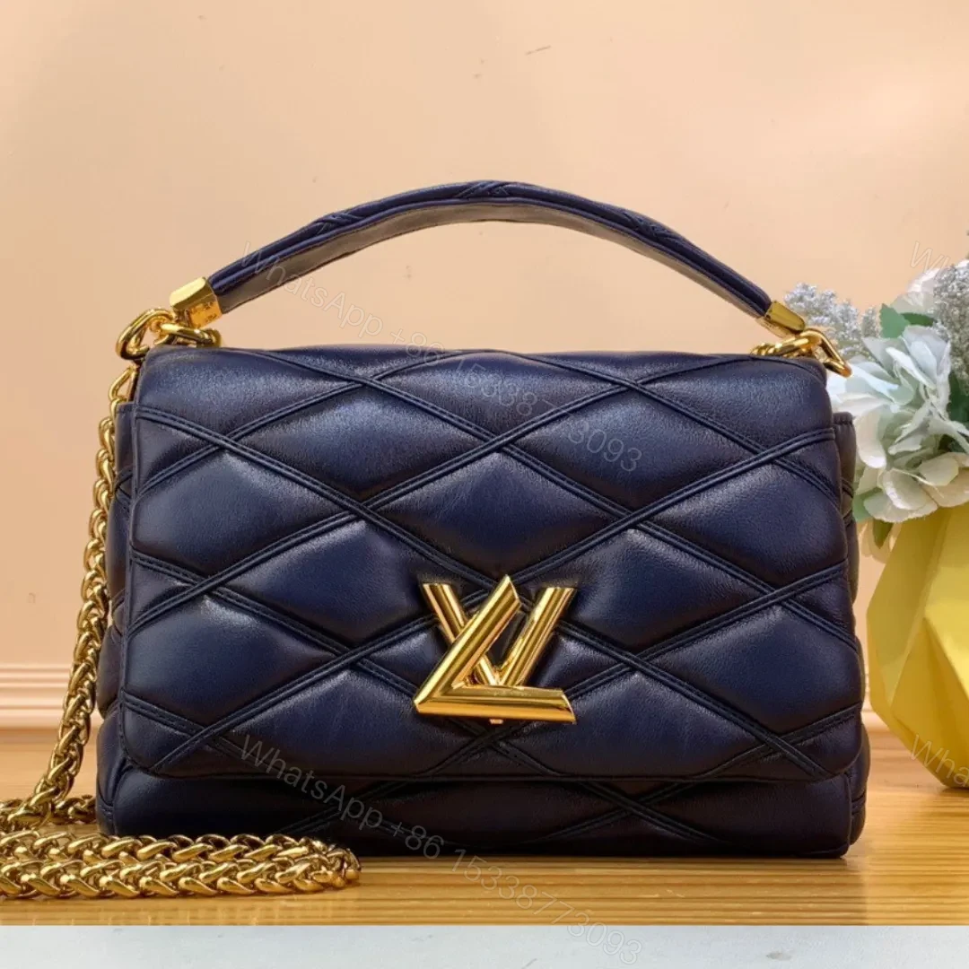 Louis Vuitton LV Go-14 Handbags Dark Blue 23cm — view 1