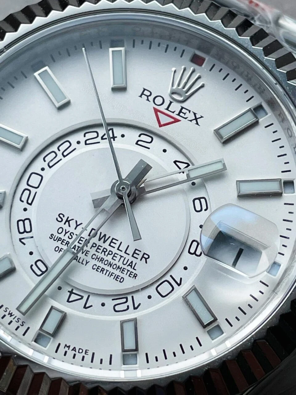 View 4 of Noob FACTORY 1:1 Rolex Sky-Dweller 326934 SS Best Edition White Dial A23J