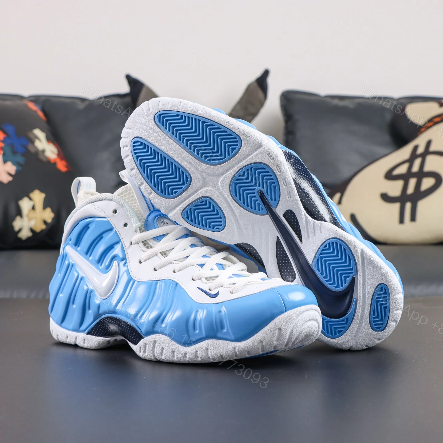 View 3 of Foamposite Pro “University Blue” Reps