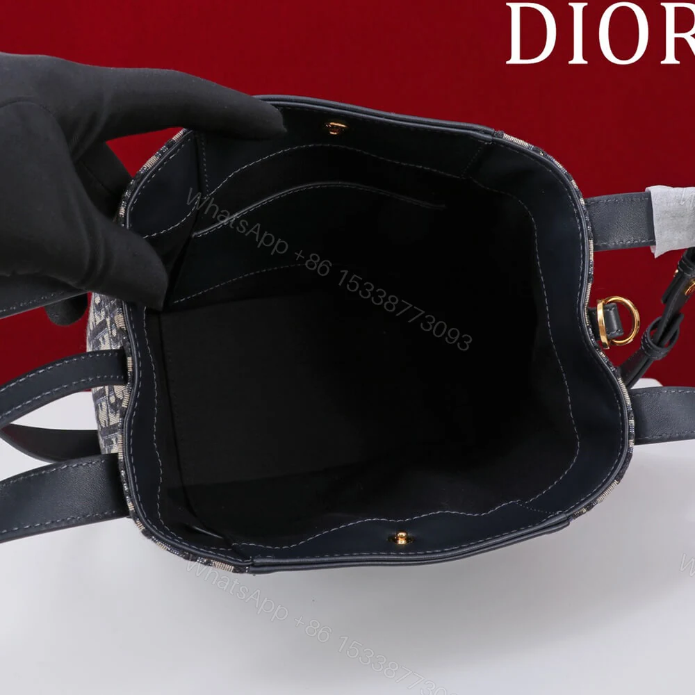 View 7 of Dior Medium Signature Bucket Bag