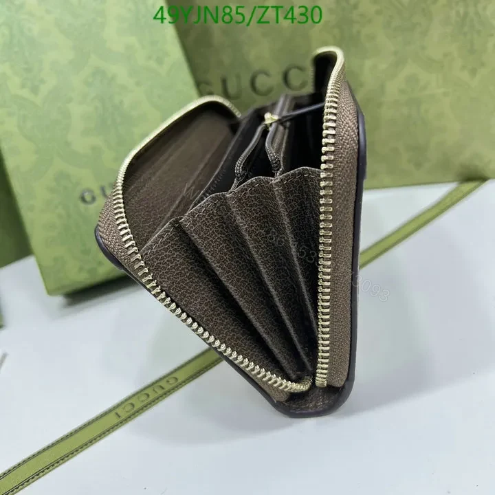 View 9 of Luxury Ophidia GG Zip Around Wallet Mirror Copy TR52BW
