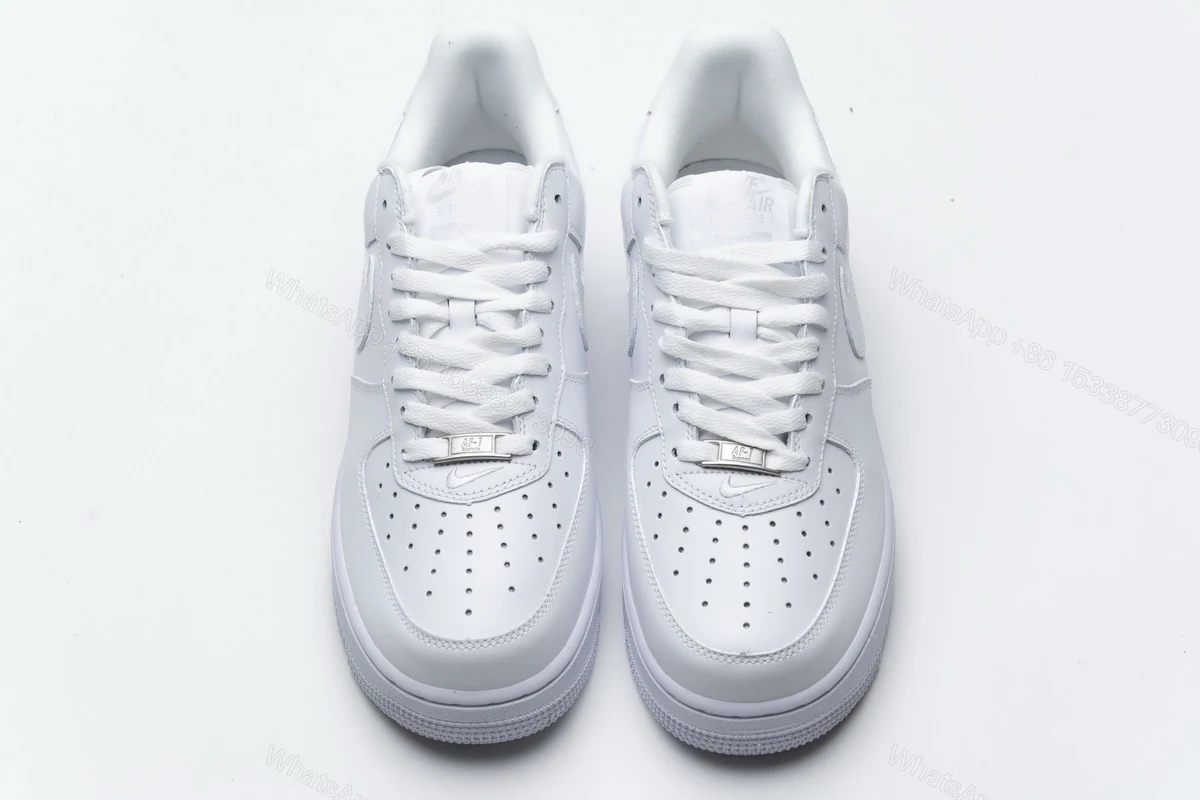 View 3 of Supreme x Air Force 1 Low White CU9225-100
