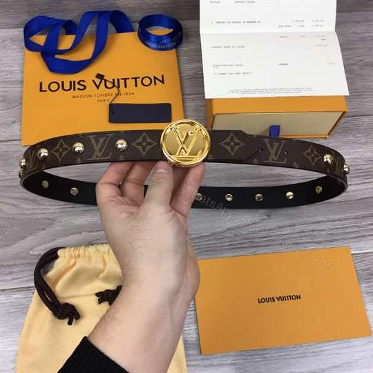 View 2 of LV CIRCLE 30MM BELT – B147